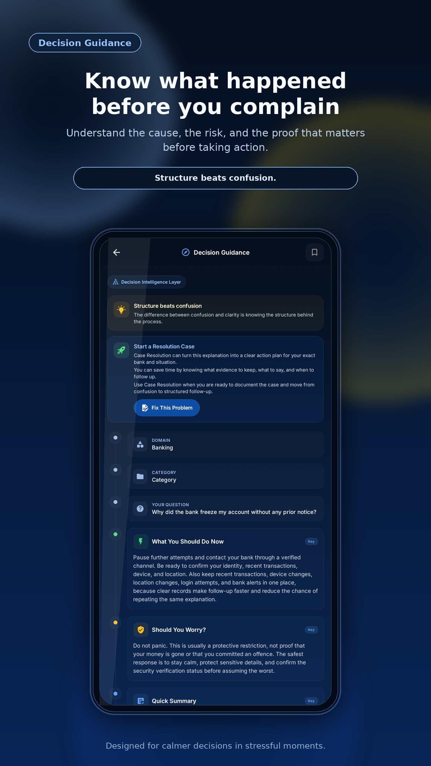 DIL institutional intelligence screen